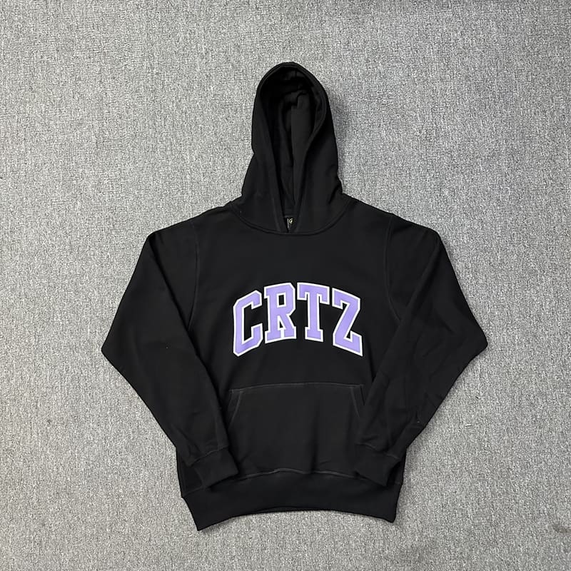 Corteiz Hooded Pullover Street Shorts Sports Set