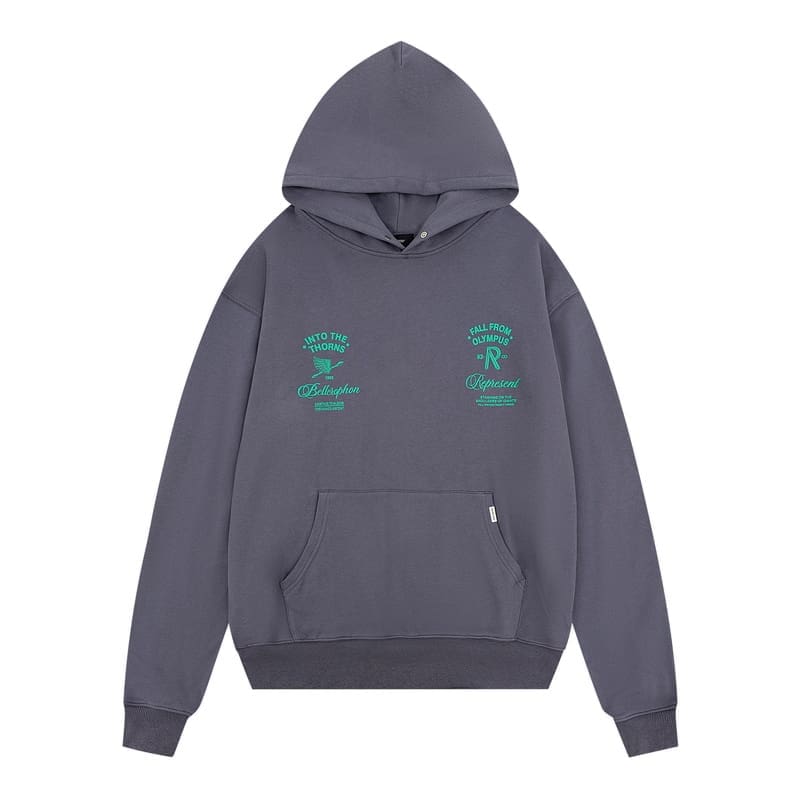 Represent Letter Wings Print Sweater