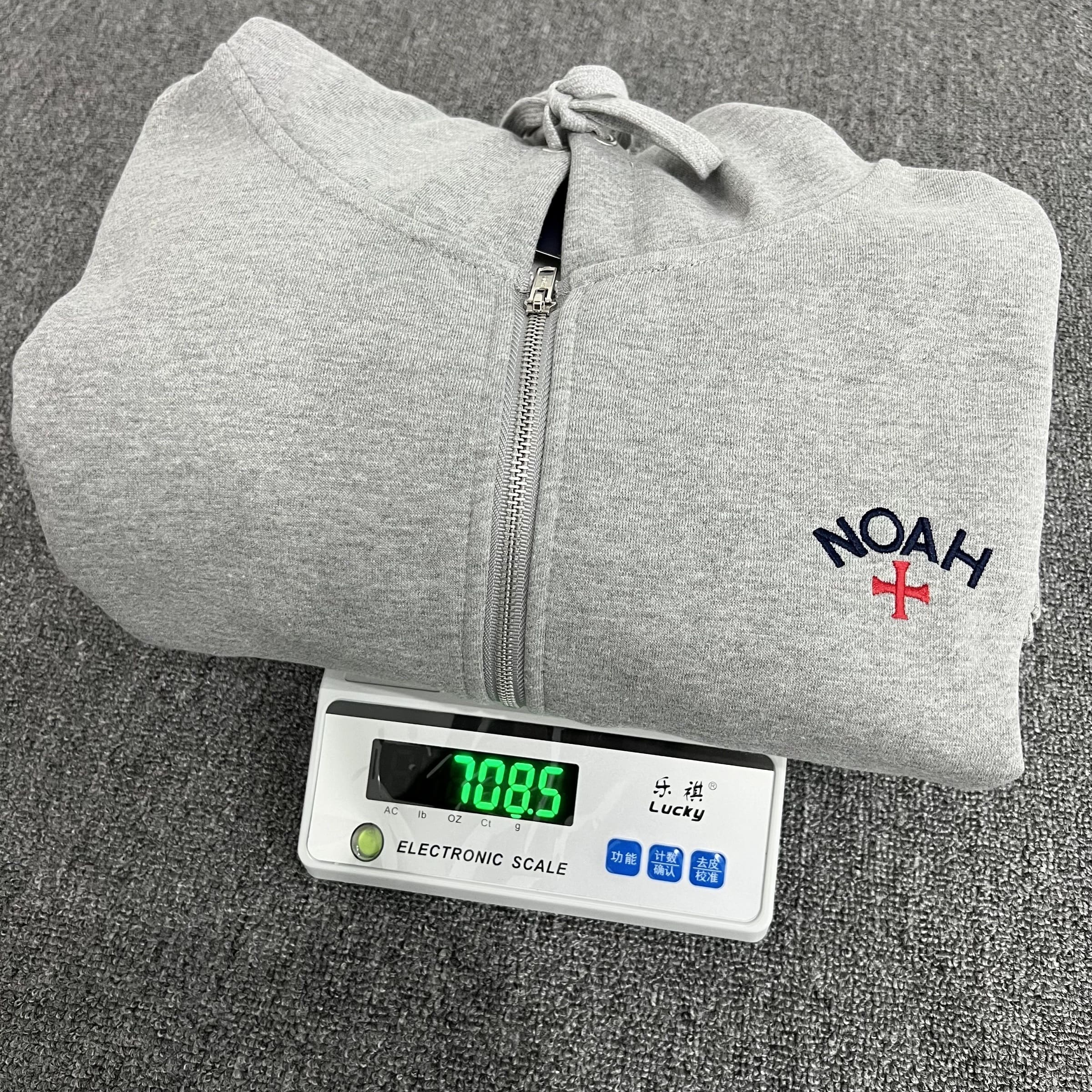 Noah Gray Cross Zip Jacket