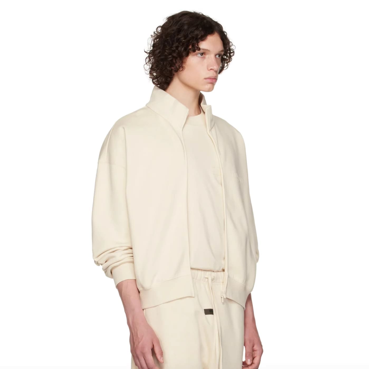 Fog Double Line Essentials Zipper Cardigan