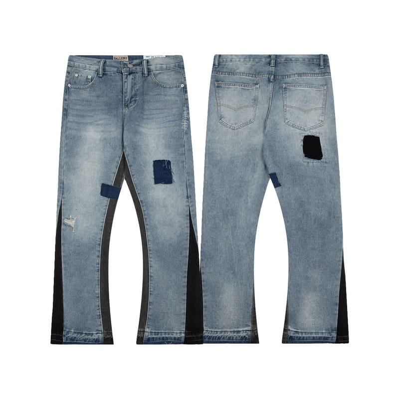 Gallery Dept Vintage Splash Ink Bell-Bottoms