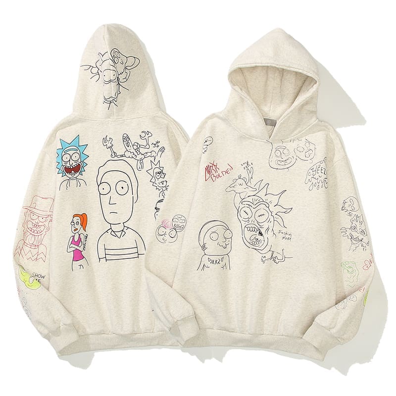 Kanye West Big Talker Hip Hop Graffiti Hoodie