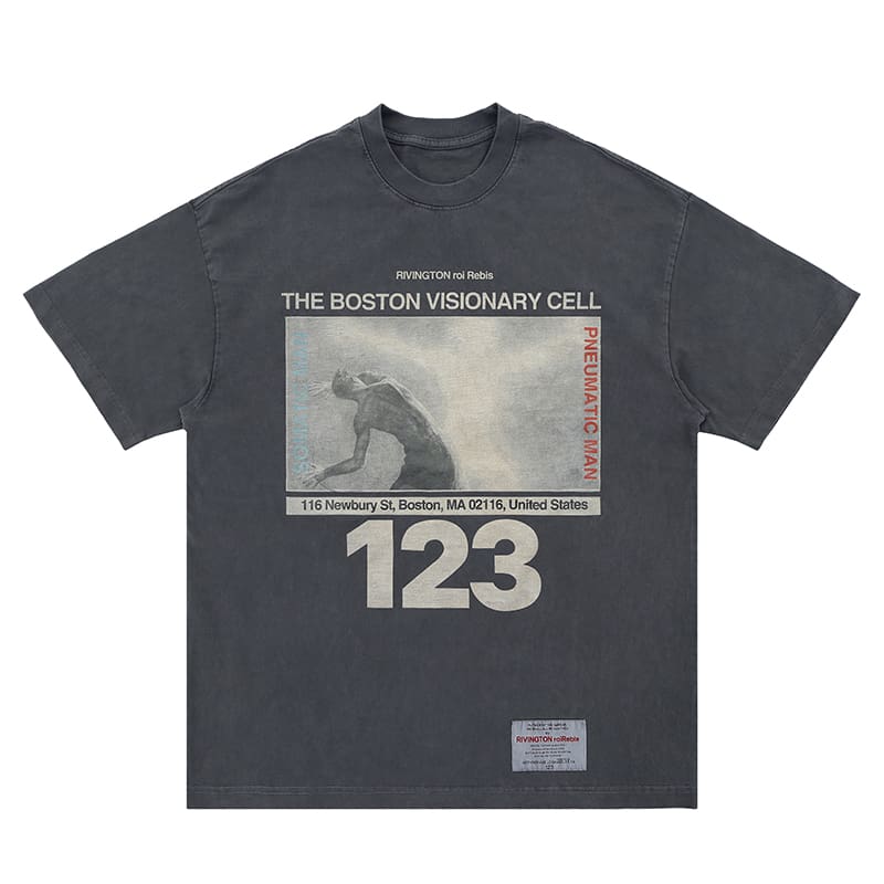 Rrr123 Graffiti Printed Tee