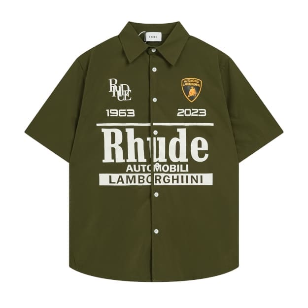 Rhude Spring/Summer Polo Collar Cardigan