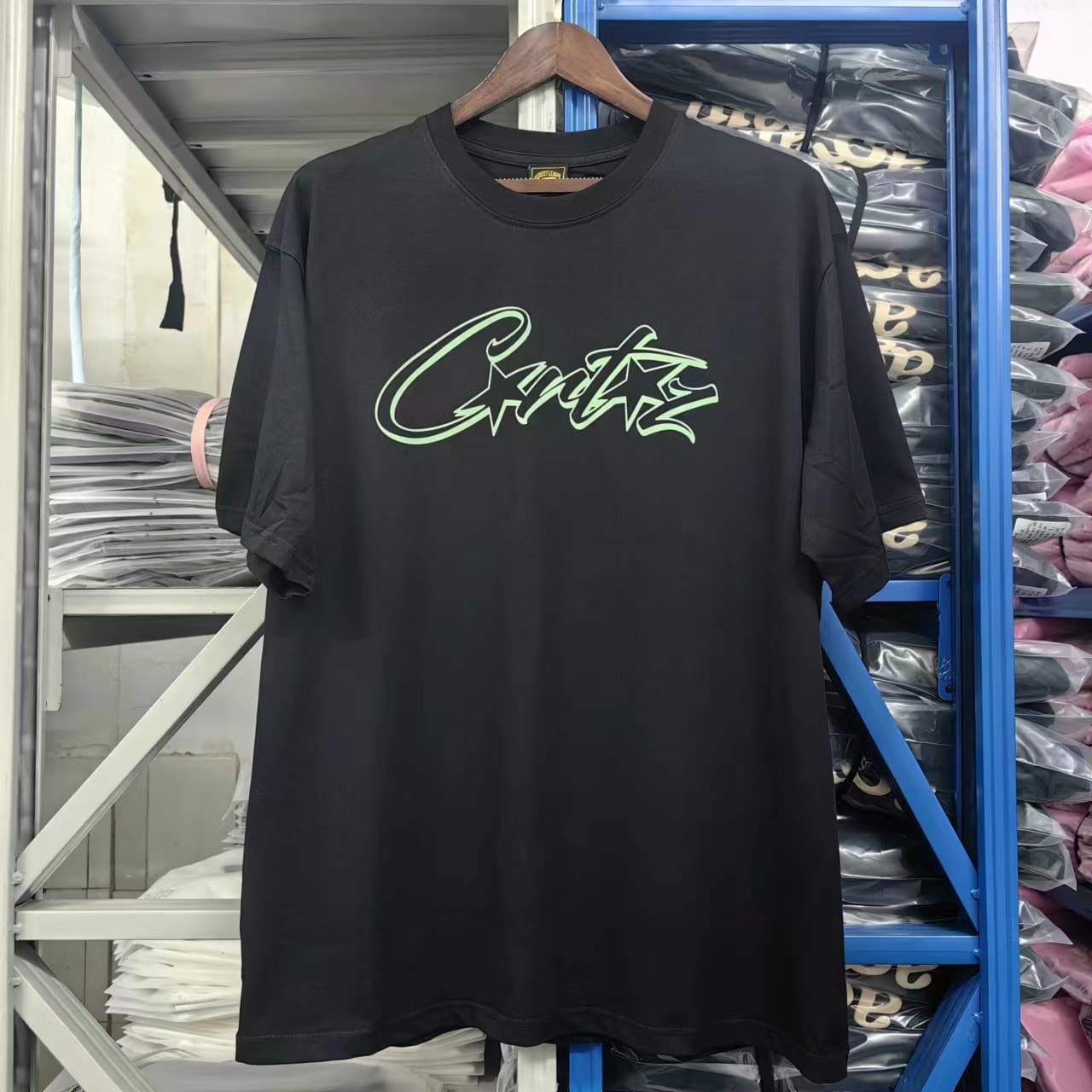 Corteiz Classic Letter Print Loose T-Shirt for Men and Women