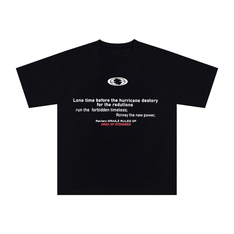Grailz Talk Graphic Letter Tee
