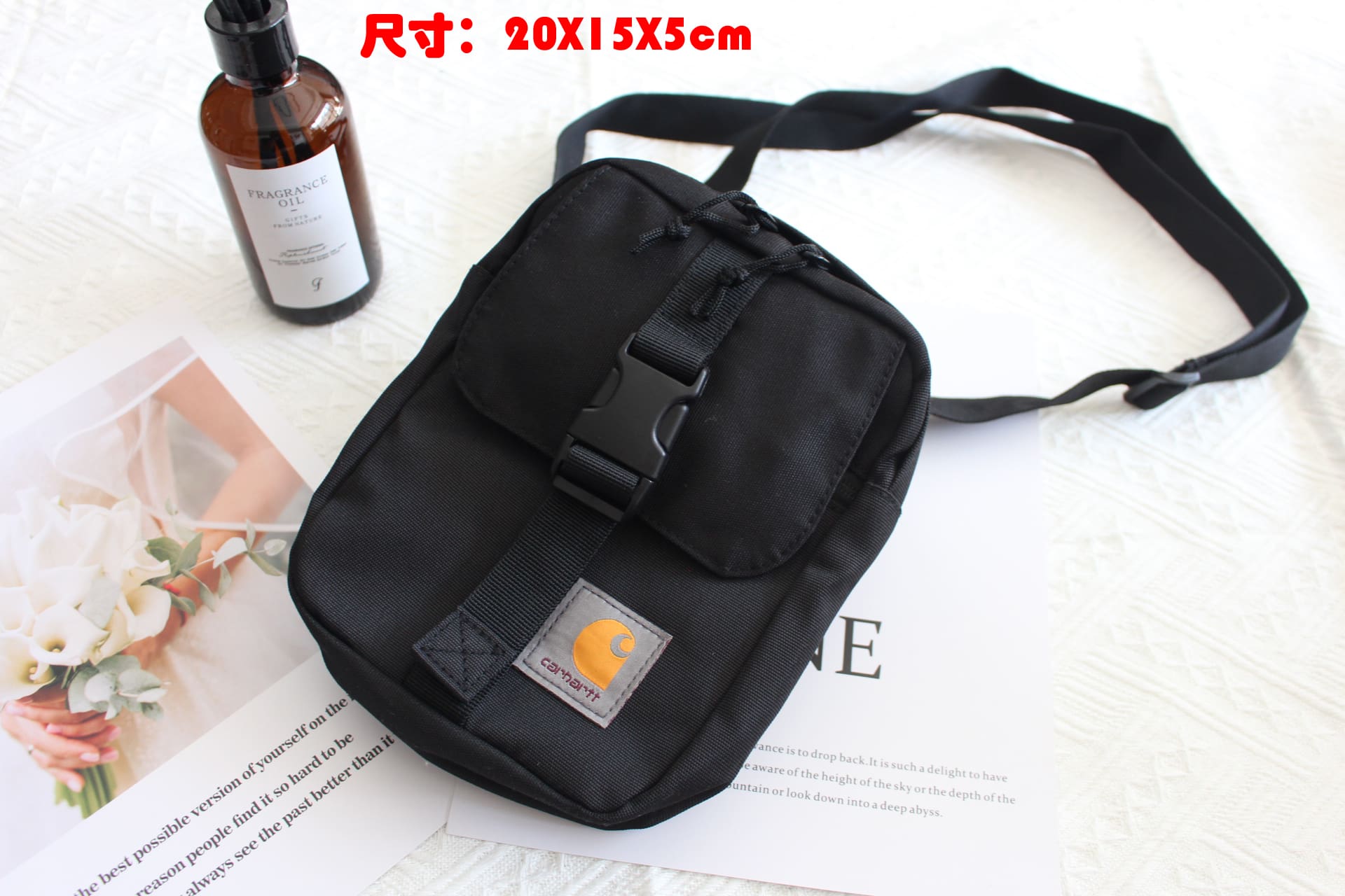 Carhartt Carhart Joint-Name Shoulder Bag