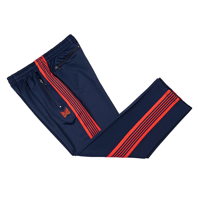 Needles Butterfly Embroidery Side Stripe Pants (Ins)
