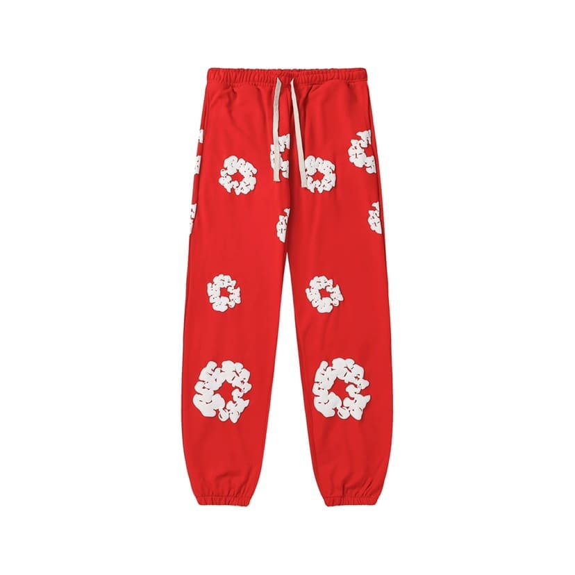 Denim Tears 2022Ss Floral Print Fog Sweatshirt Set