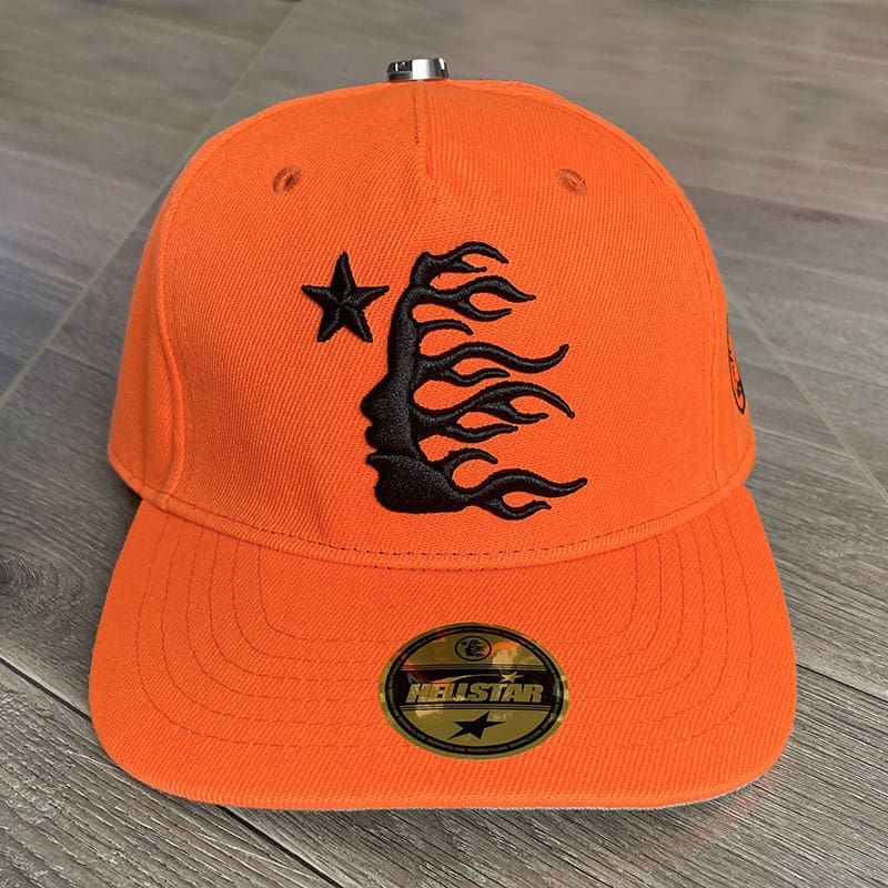 H*lst*r studios rhinestone logo fitted baseball hat for men and women