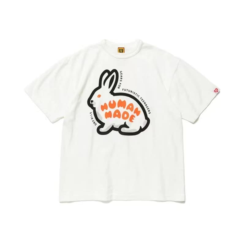 Human Made Rabbit Letter Tee