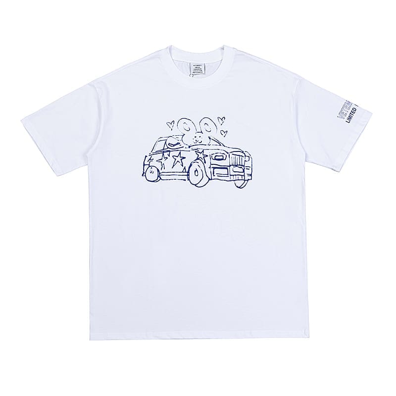 Vetements Letter Print Oversized Tee
