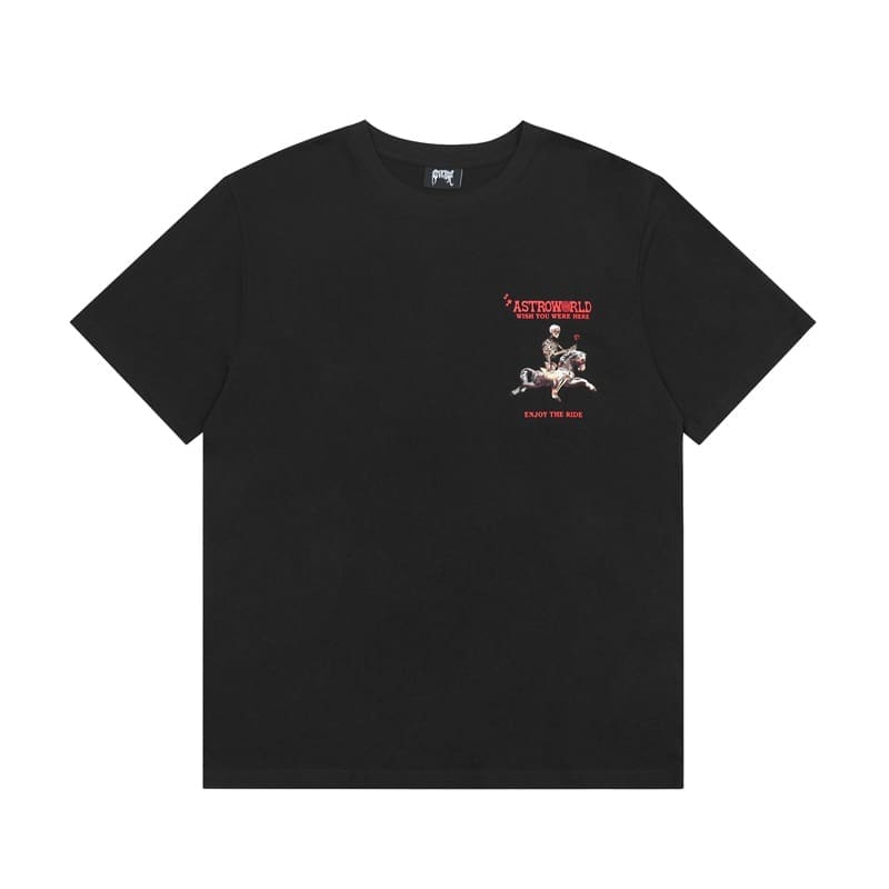 Revenge Smoke Equestrian Print T-Shirt