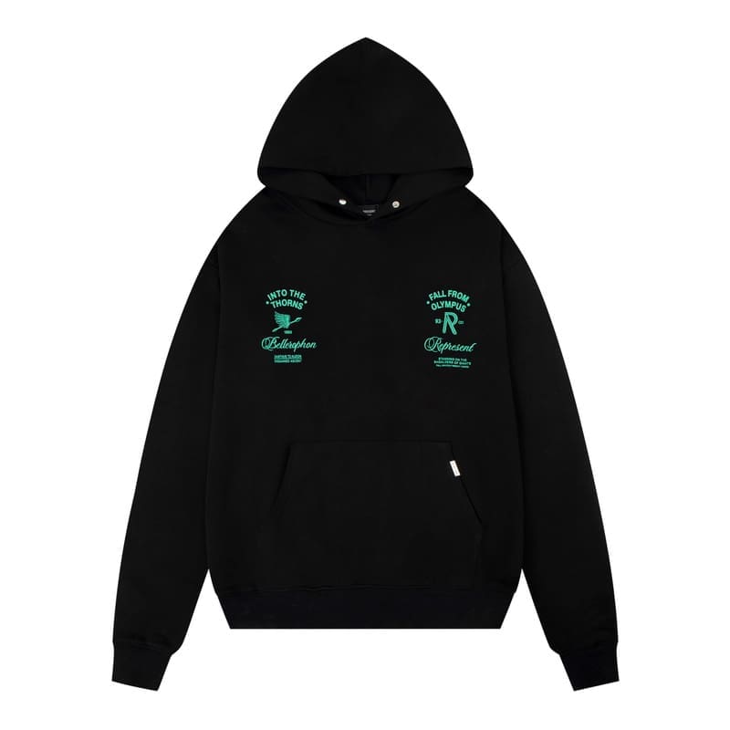 Represent Letter Wings Print Sweater
