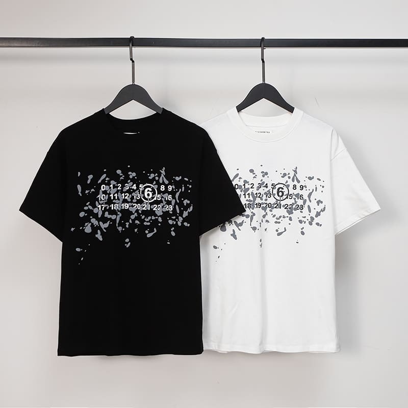 Mm6 Maison Margiela Number Logo T-Shirt
