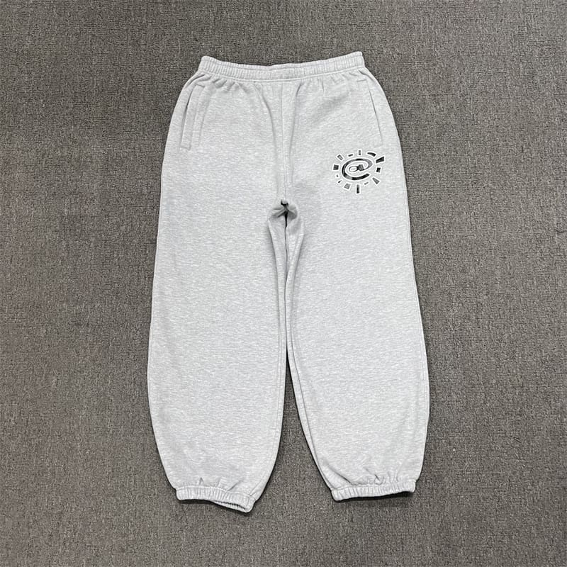 ADWYSD Maychao Sun Roll Velvet Padded Hooded Sweatshirt and Sweatpants Set for Men and Women