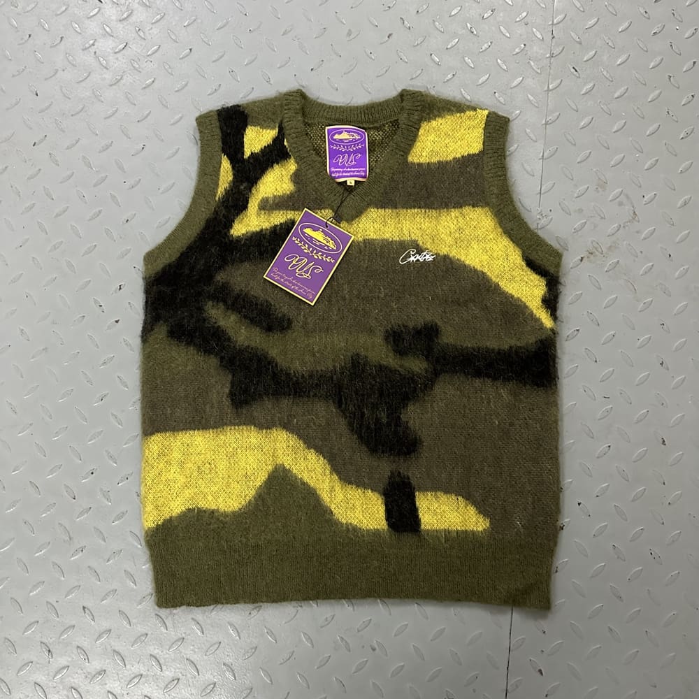 Corteiz Seahorse Wool Vest