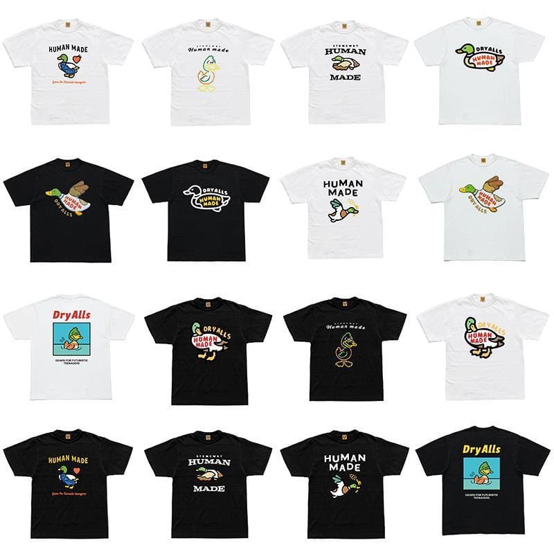 Human Made Cartoon Duck Heart Tee