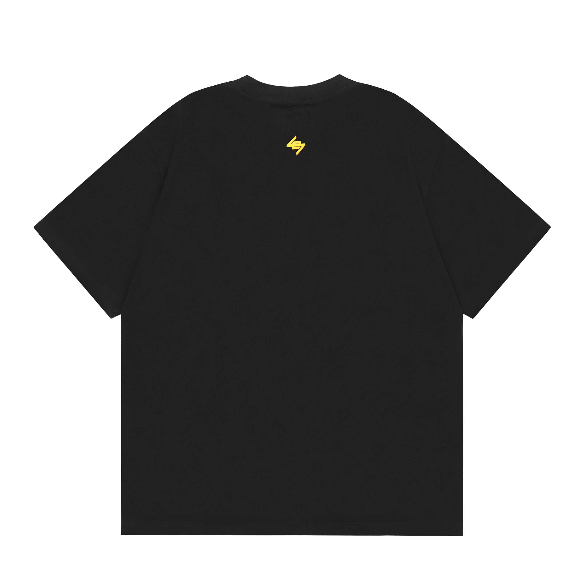Represent Contrast Color Letter Print Loose Round Neck Short Sleeve T-Shirt for Couples