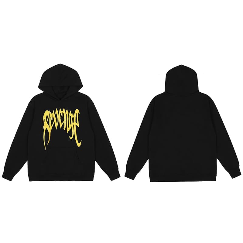 Revenge Mickey Slogan Hoodie