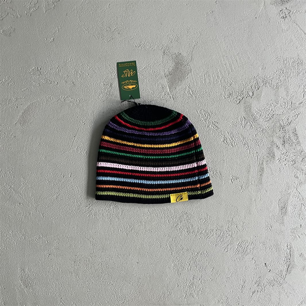 Corteiz Devil Island Demon Printed Beanie