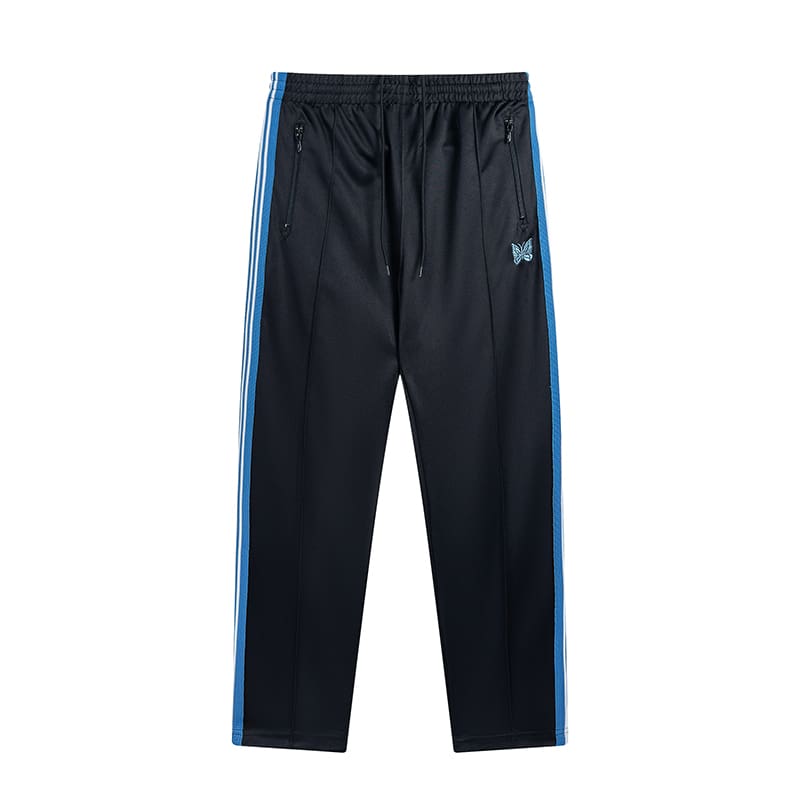 Needles Butterfly Embroidery Side Stripe Pants (Style 2)
