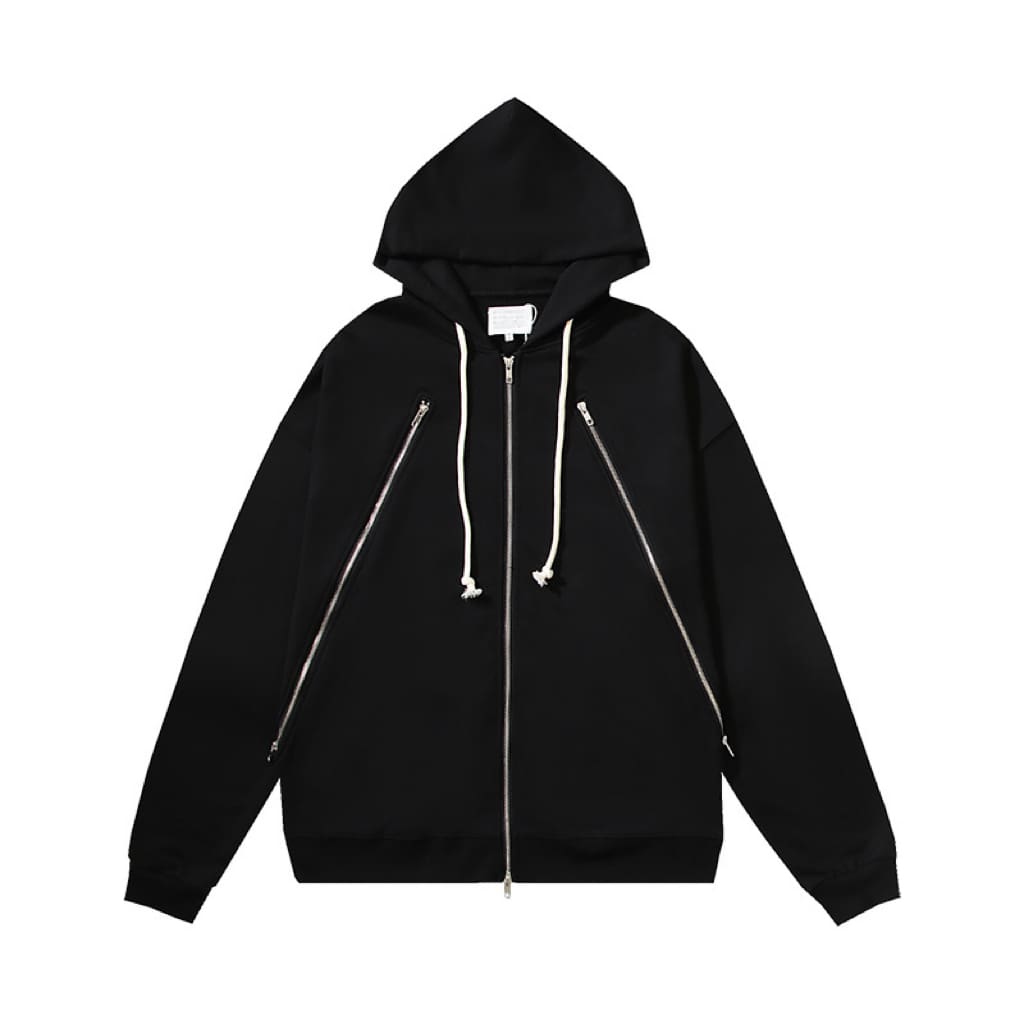 Margiela Double Zipper Metal Cardigan