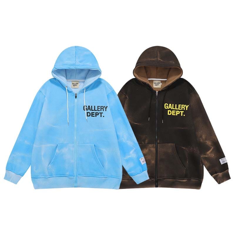 Gallery Dept Tie-Dye Zip Cardigan