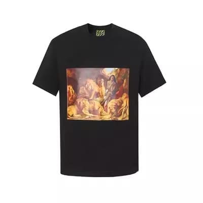 Denim Tears Vintage Oil Painting T-Shirt
