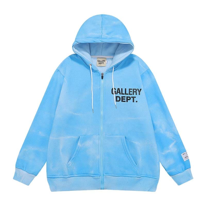 Gallery Dept Tie-Dye Zip Cardigan