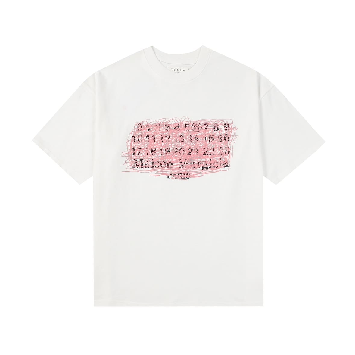 Margiela Mm6 Graffiti Print T-Shirt