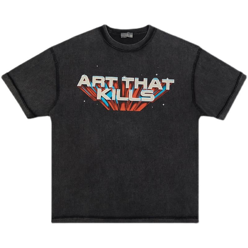 Gallery Dept 3D Effect Letter T-Shirt