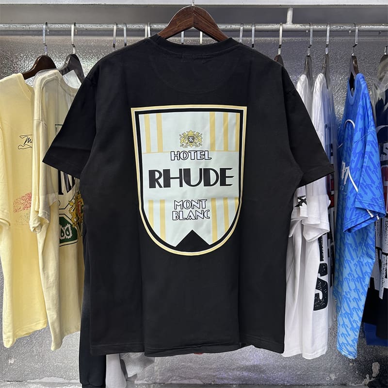 Mont-Blanc Hotel Logo-Print Tee