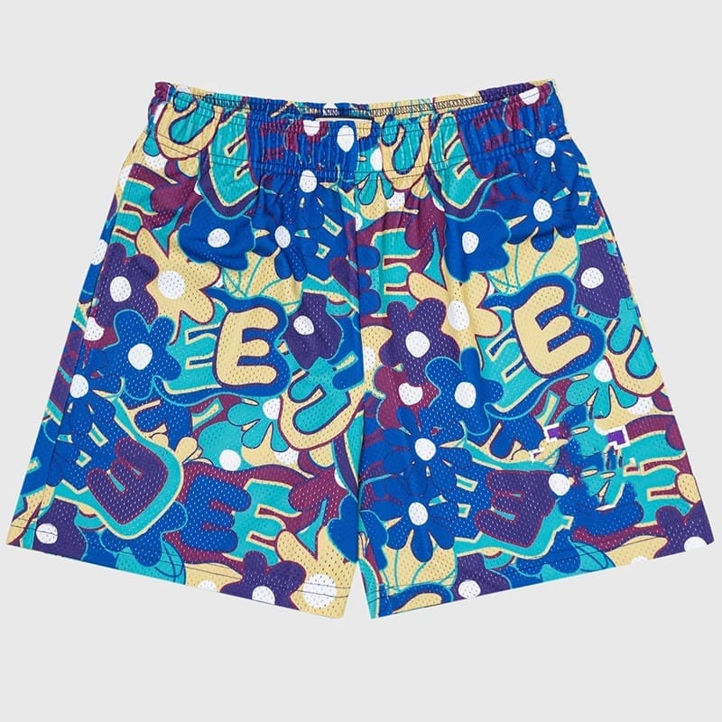 Eric Emanuel Mesh Fitness Shorts Below Knee American Muscle Sports Pants