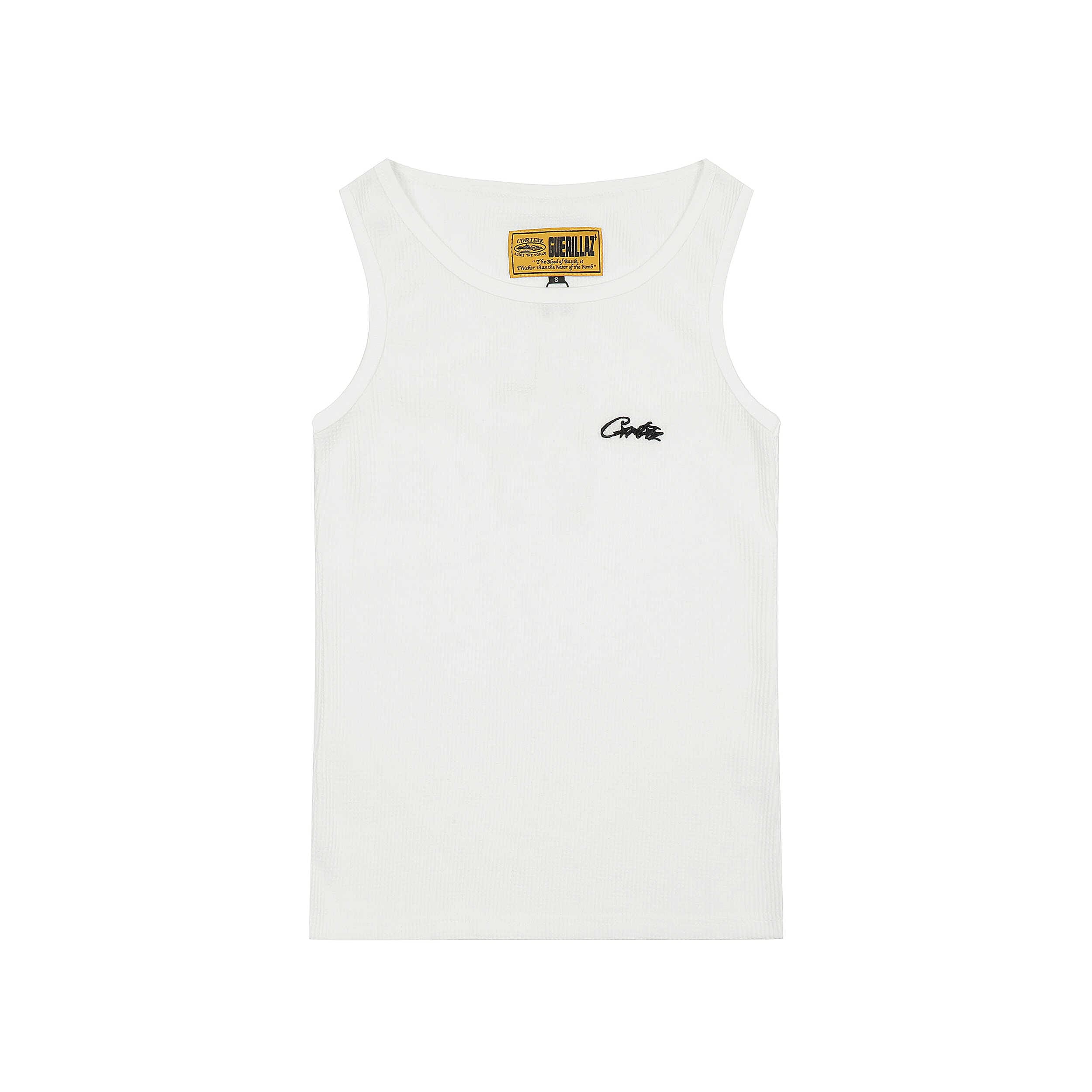 American High Street Corteiz Waffle Training Fitness Vest Top