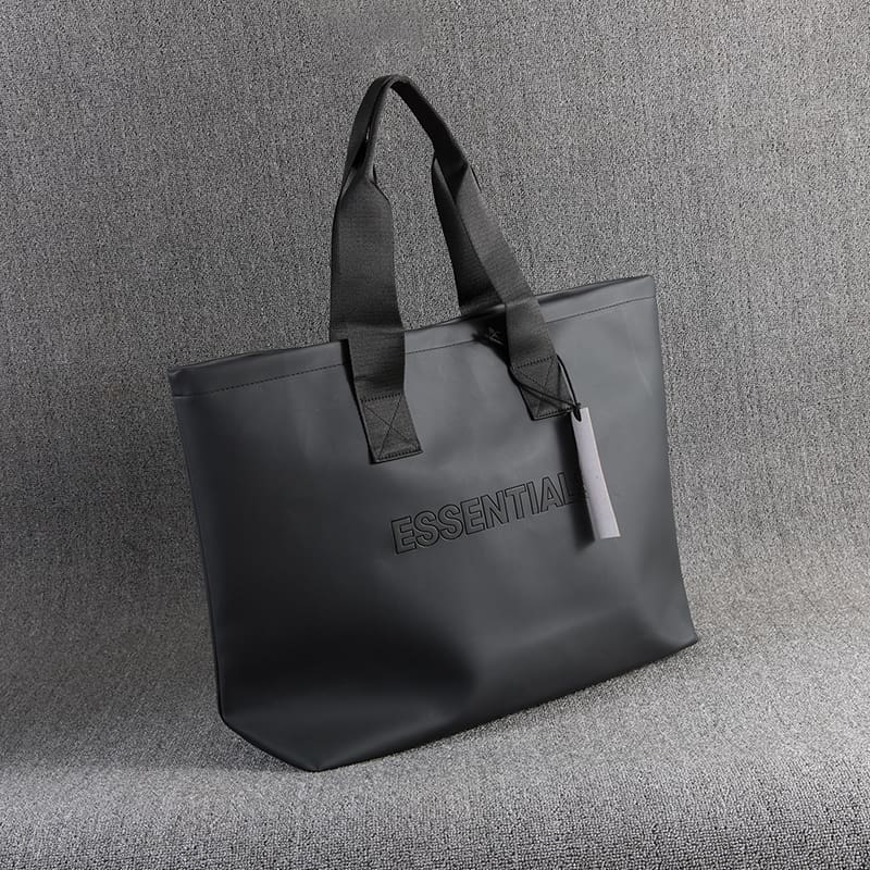 ESSENTIALS Large Capacity Tote Bag Travel Haversack Fashion Handbag for Men and Women