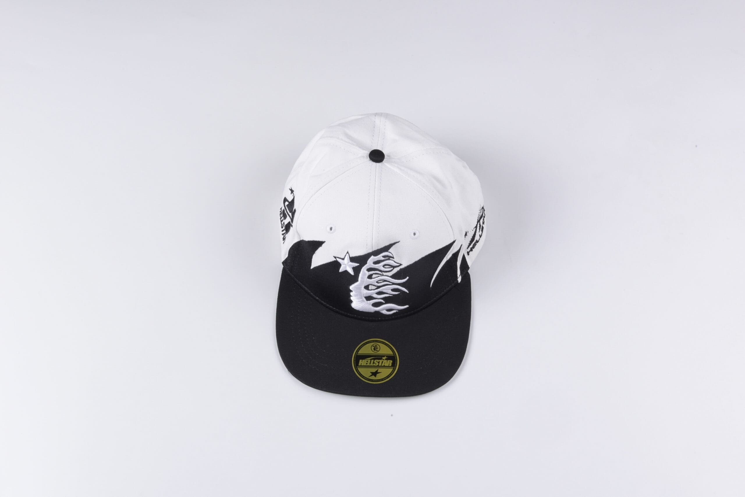 H*lst*r studios rhinestone logo fitted baseball cap for men and women