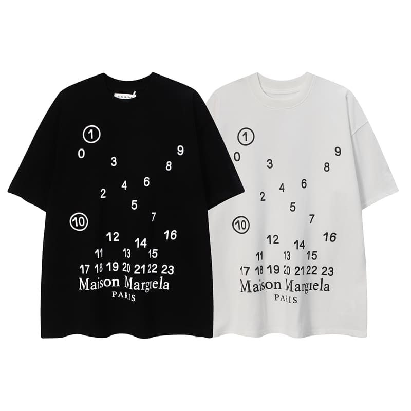 Maison Margiela Graphic-Printed Crewneck T-Shirt