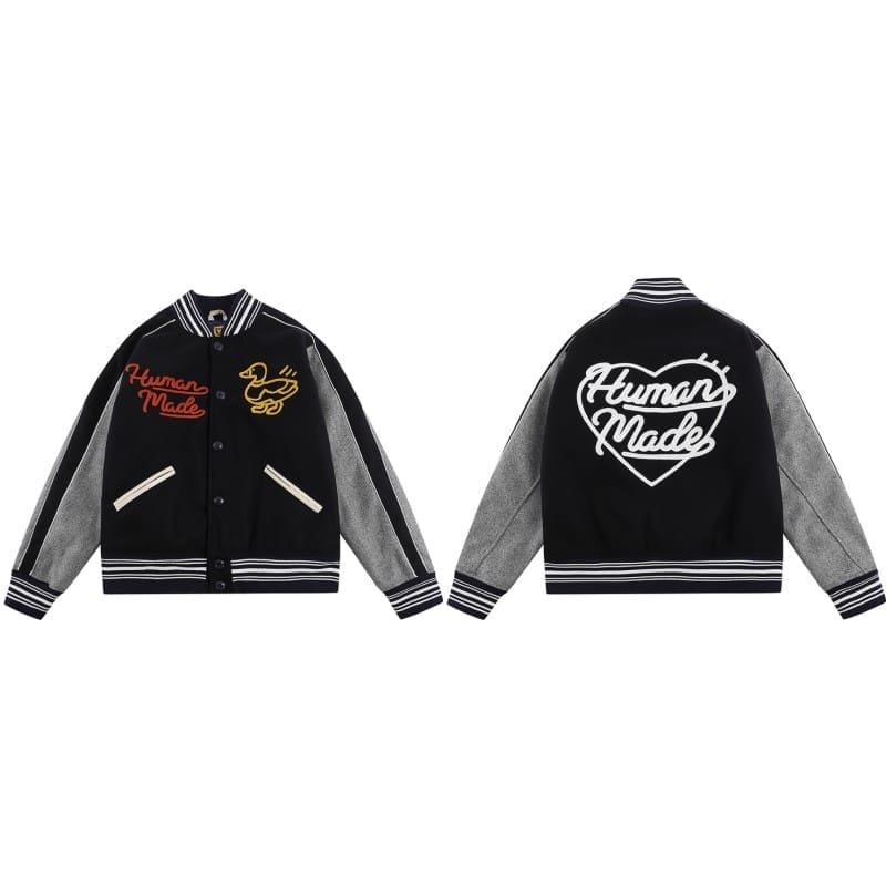 Retro Human Made Cho Baseball Jacket