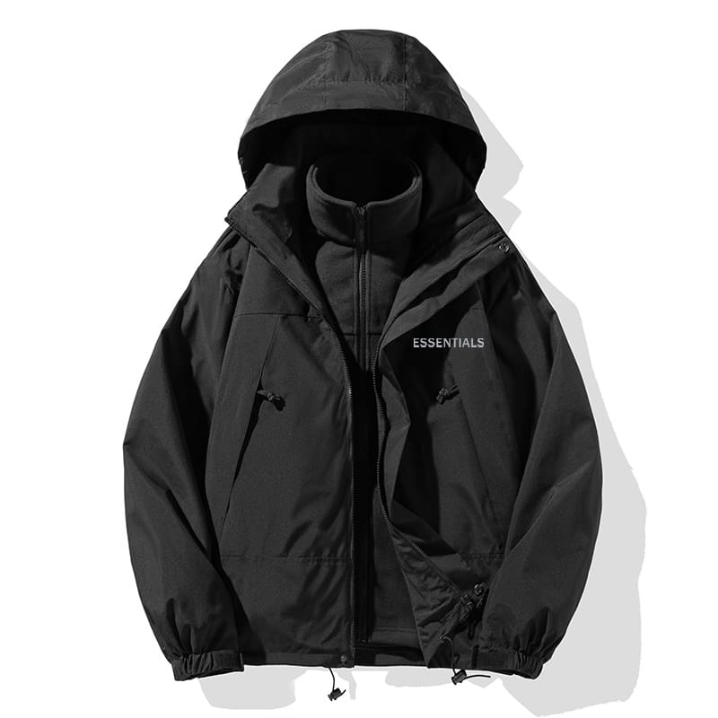 Essentials Outdoor Shell Jacket 3-In-1 Suit