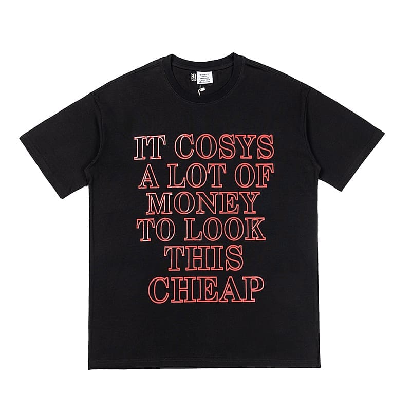 Vetements Letter Print Oversized Tee