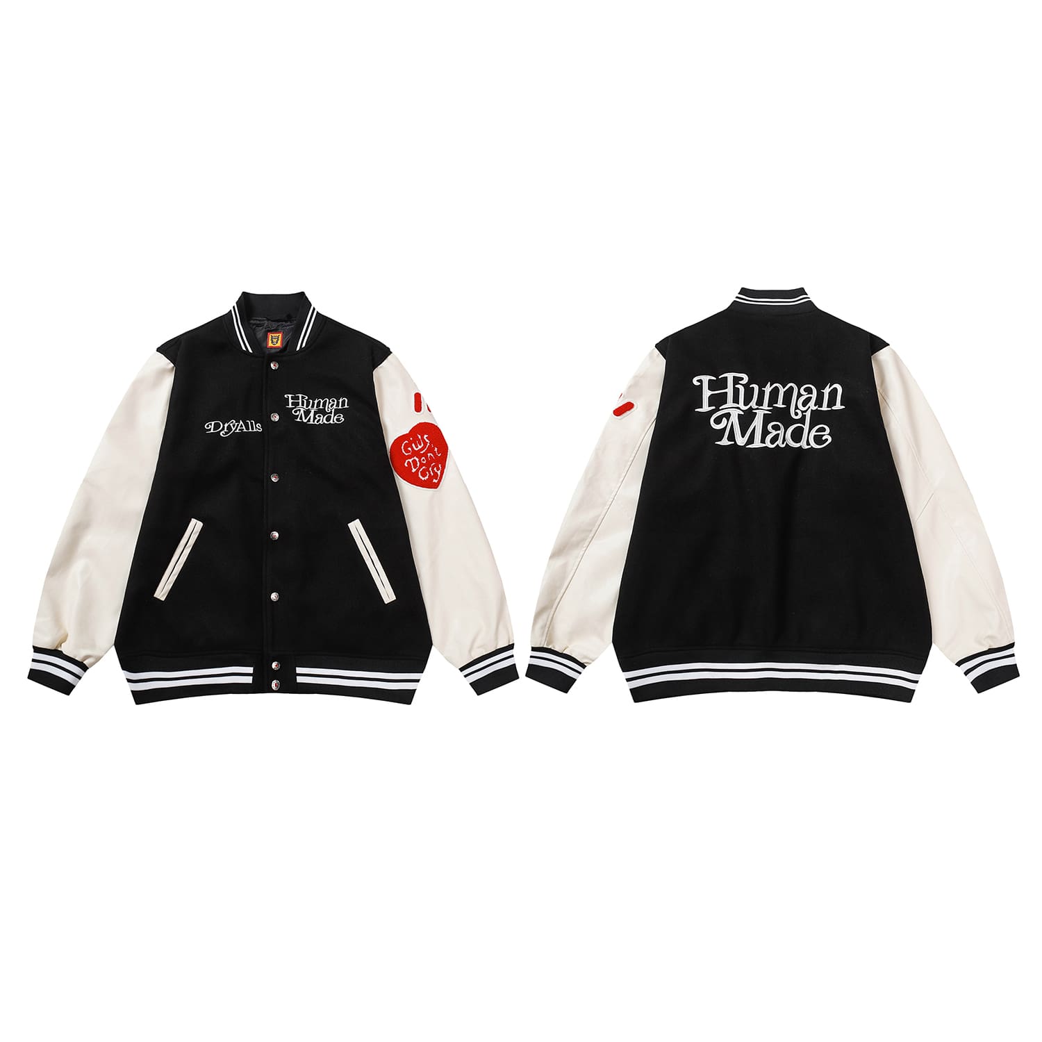 Retro Human Made Cho Baseball Jacket