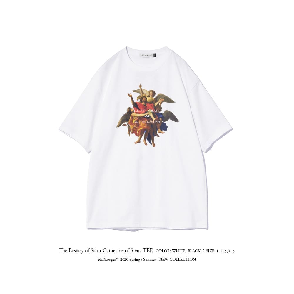 Undercover Creation and Destruction Retro T-Shirt Cotton Loose Fit