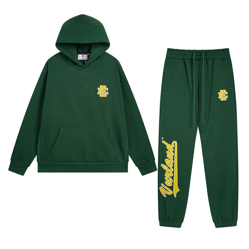 Eric Emanuel Retro High Street Hooded Sweater with Ankle Banded Pants