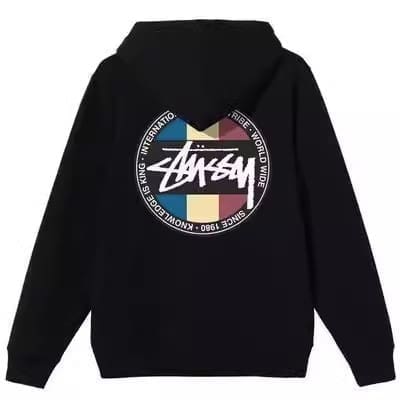 Stuss New Crown Hooded Hoodie 5