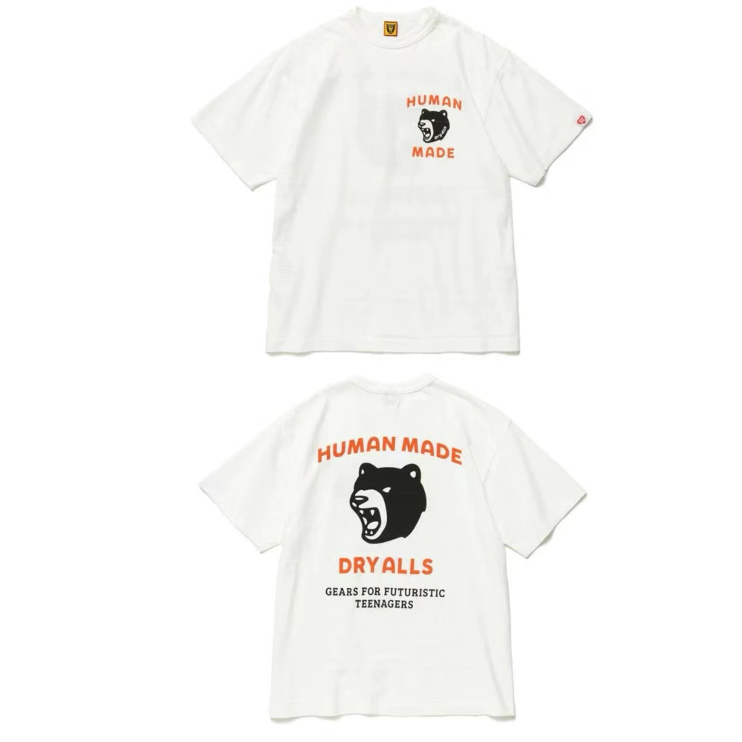Human Made Slub Cotton Round Neck Tee