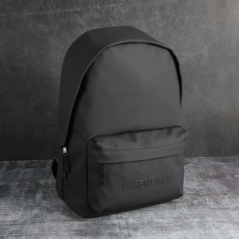 Essentials Khaki Backpack Schoolbag for Boys and Girls FOG Fashion Travel Bag