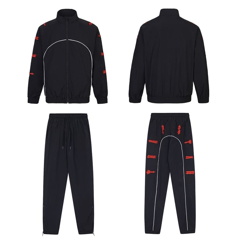 Trapstar Stand Collar Embroidered Windproof Suit