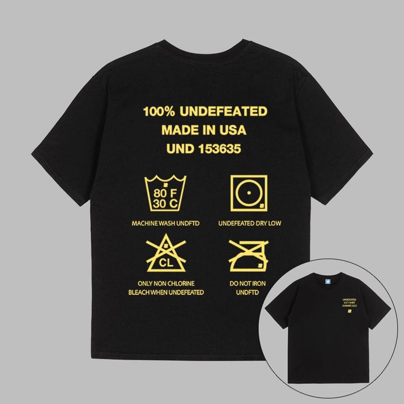 Undefeated Five-Stroke Armband Sumo Warrior Tee