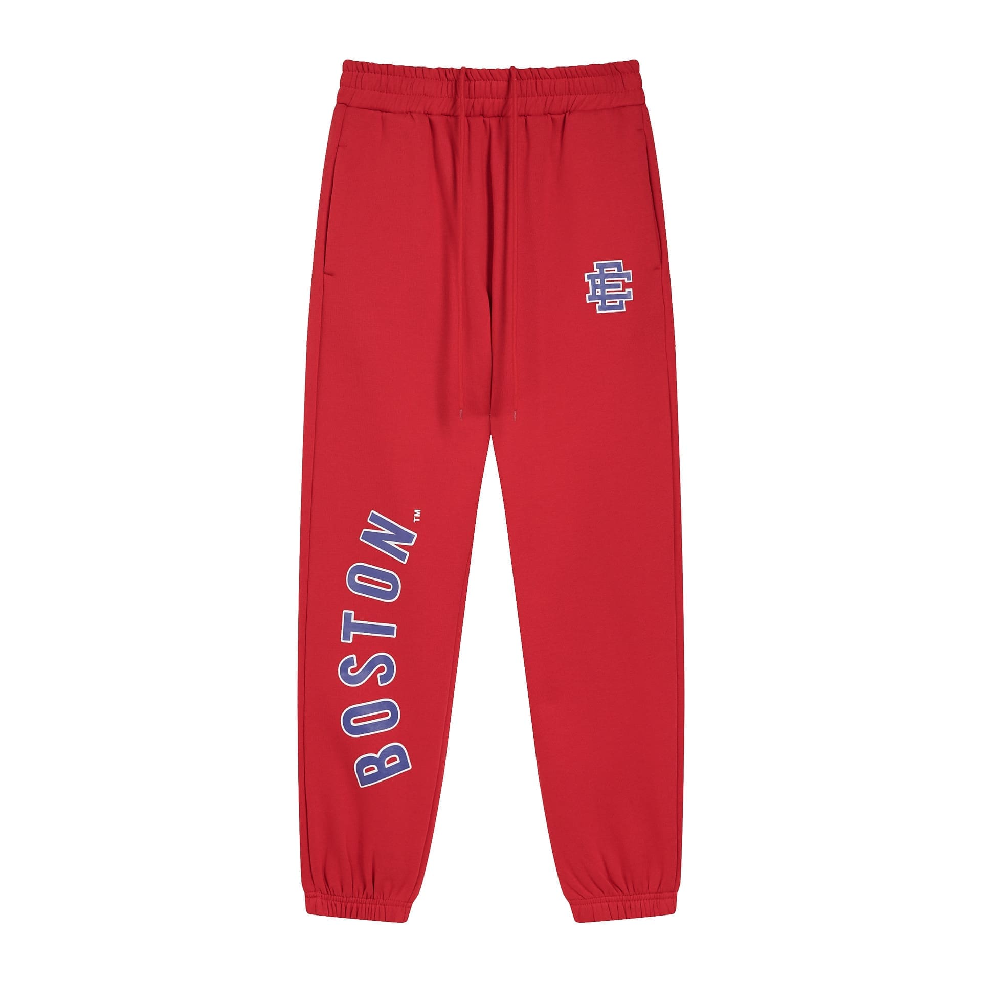Eric Emanuel Loose Sports and Leisure Ankle Banded Pants for Men and Women